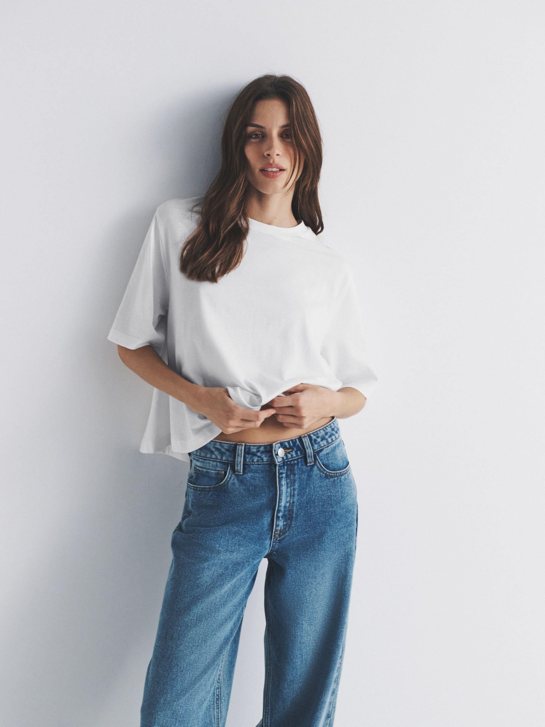 Next The Set 3 t-shirt donna girocollo svasate