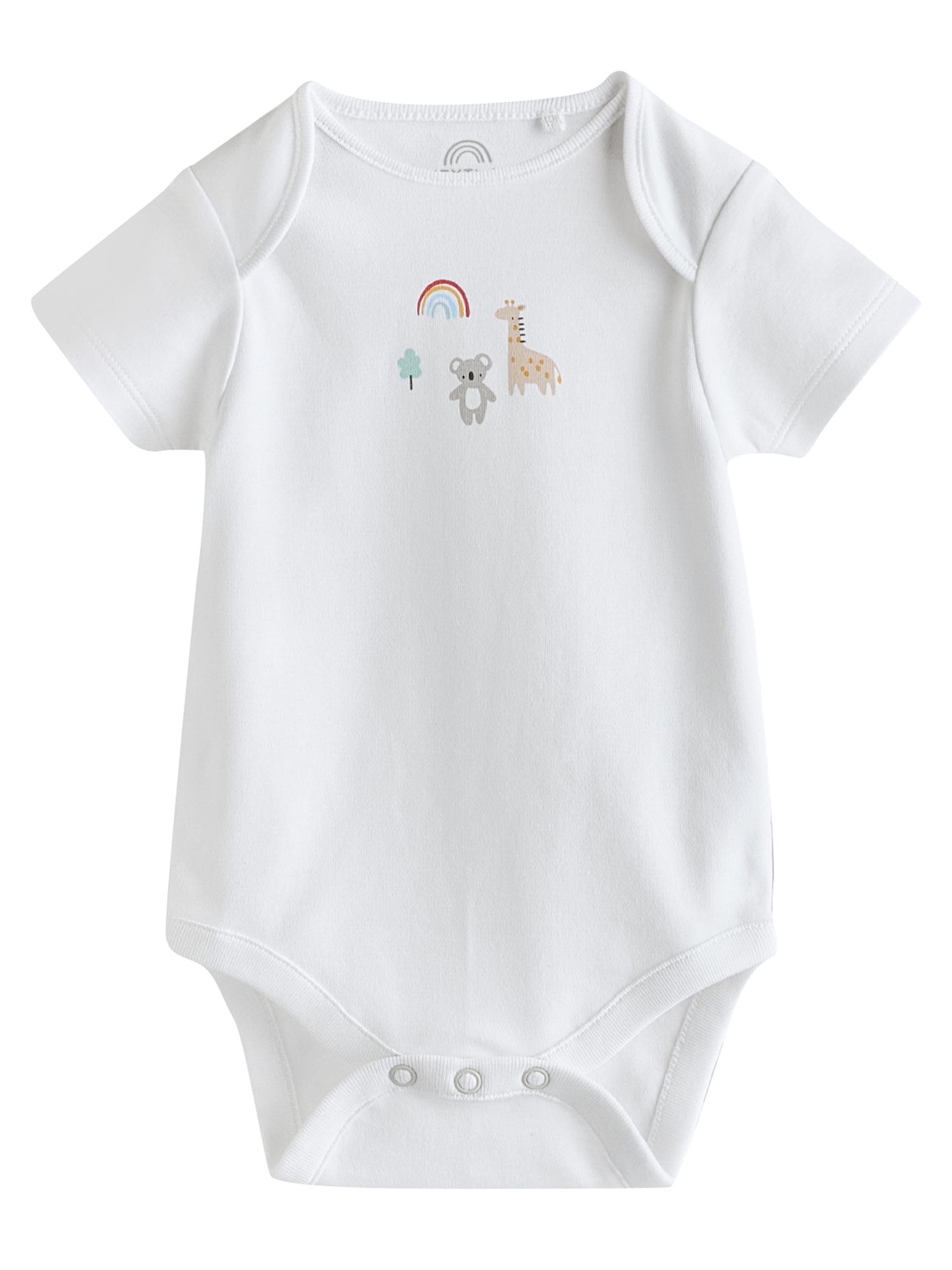 Geo Next Body Maniche Corte Neonato 5 Pezzi Cotone