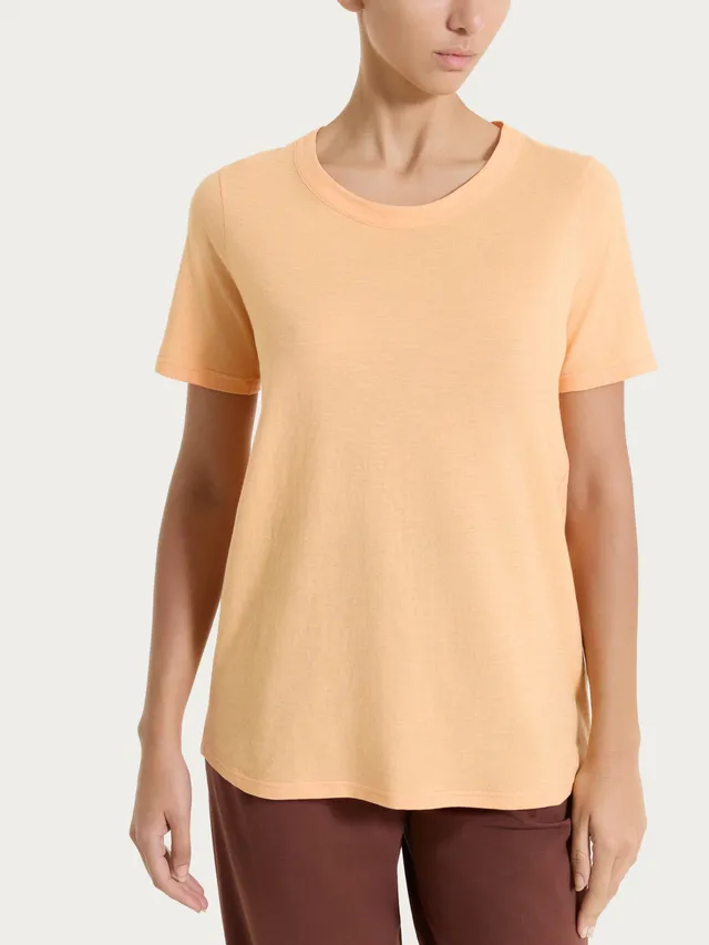 Ragno Jersey Cotone t-shirt girocollo Peach Cobbler manica corta