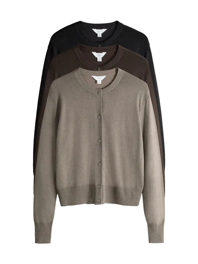 Geo Next The Set cardigan maglina donna 3 pezzi bottoni