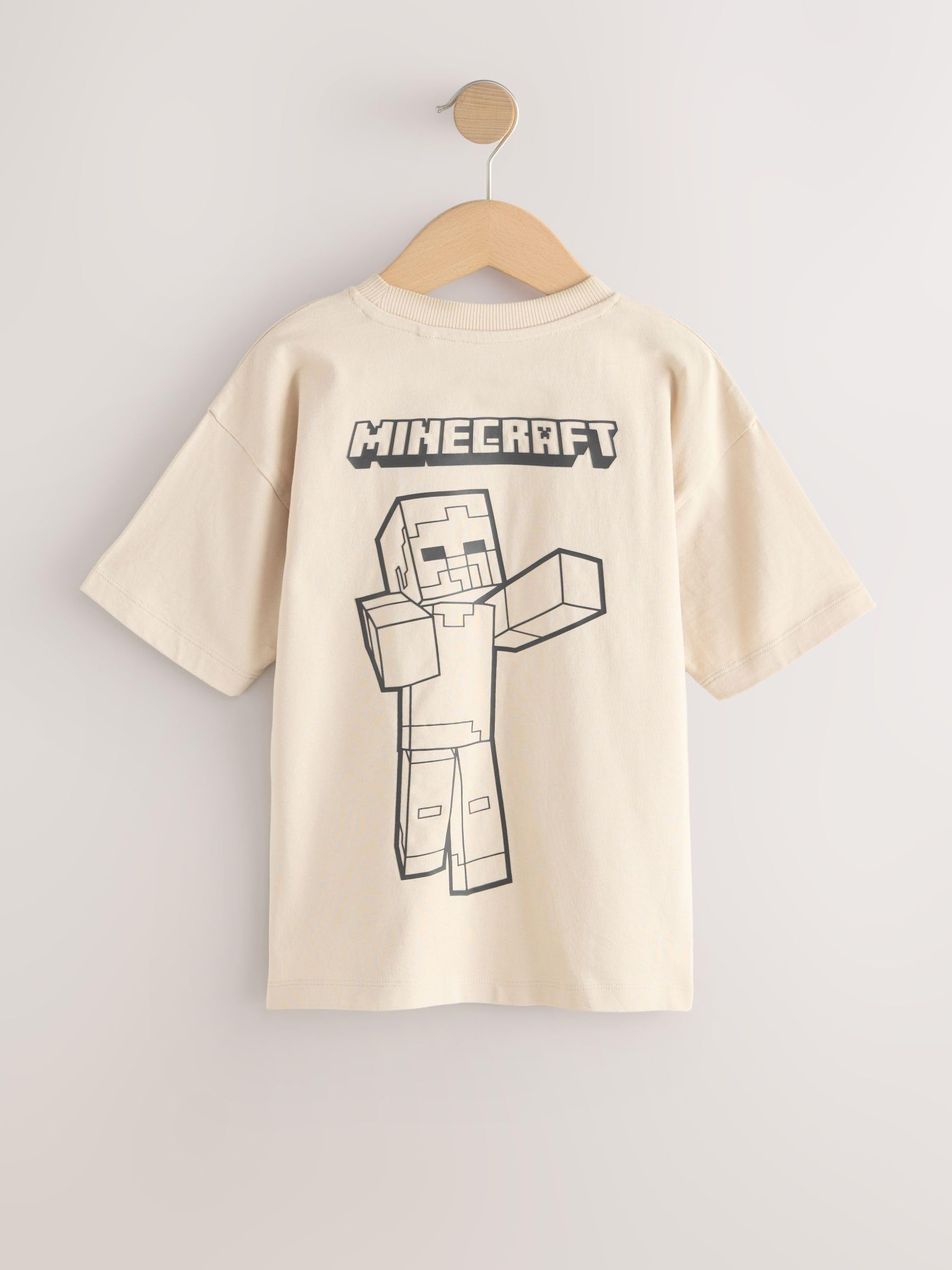 Next t-shirt Minecraft bambino 128 confezione da 2