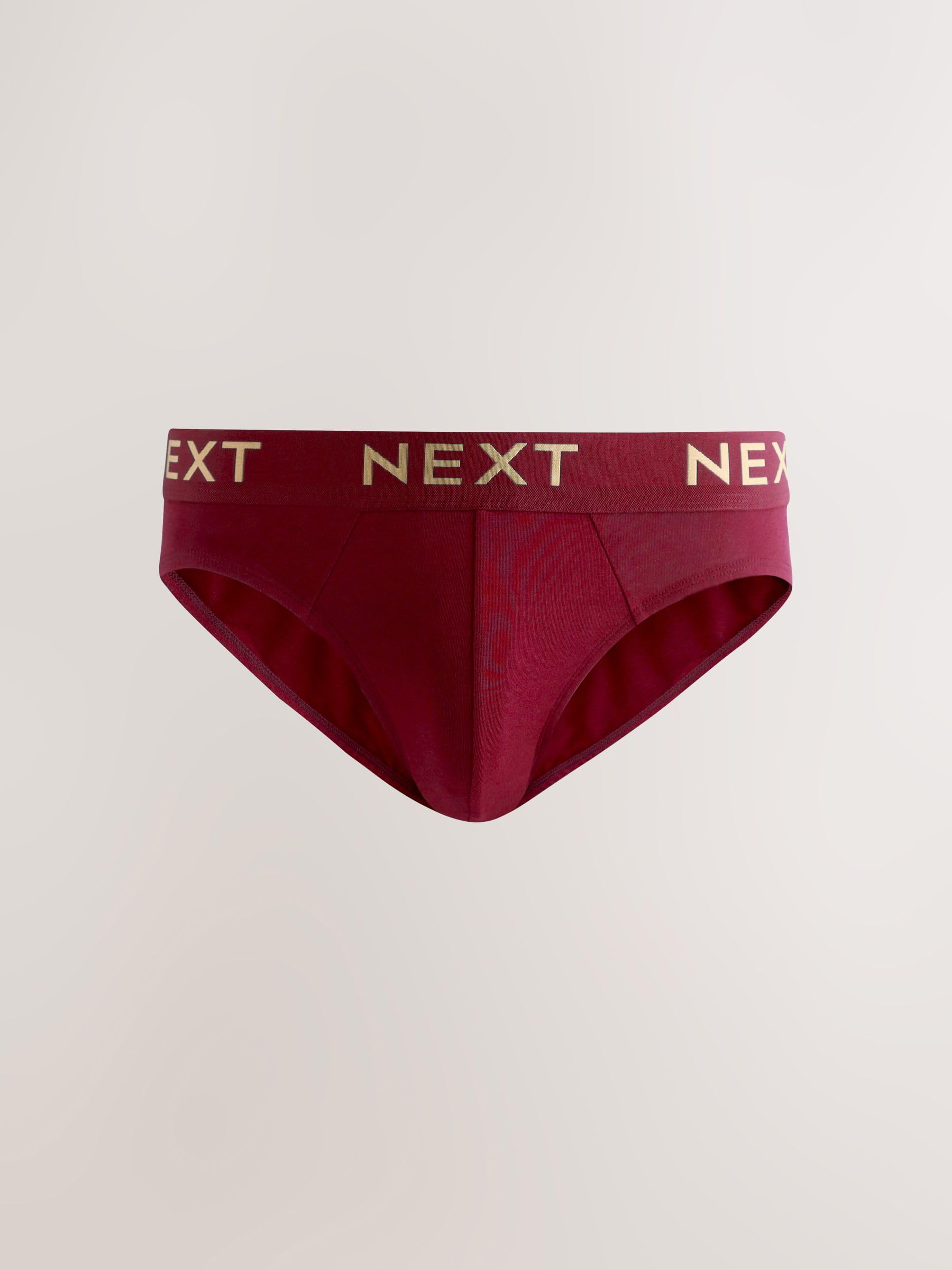 Next slip uomo misto cotone confezione da 5 rich colour