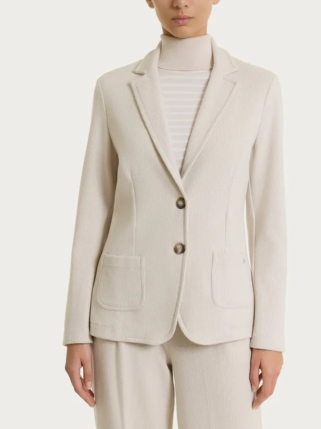 Ragno Relaxed Wardrobe Blazer Velvet giacca Champignon velluto