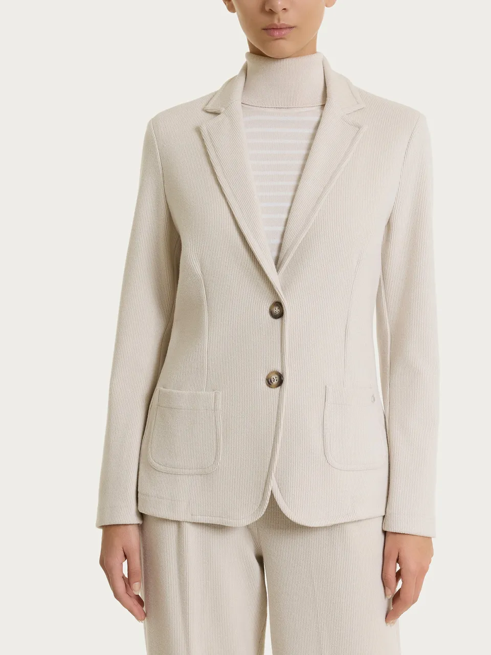 Ragno Relaxed Wardrobe Blazer Velvet giacca Champignon velluto