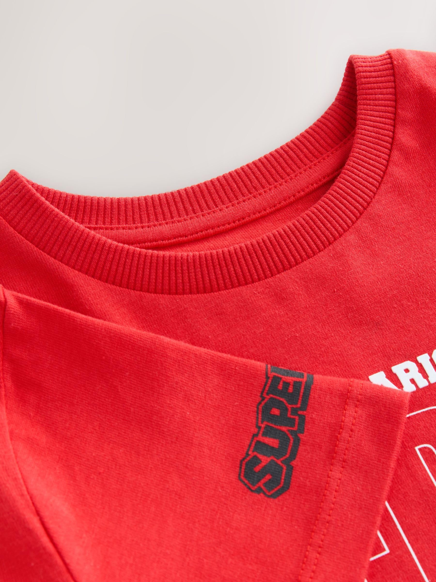 Next t-shirt Super Mario bambino rossa manica corta