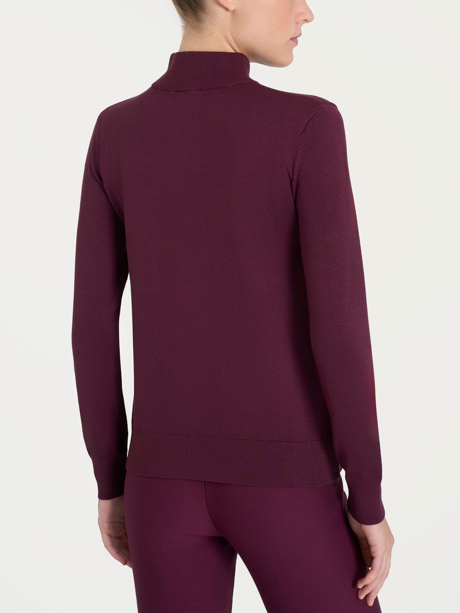 Ragno Four Seasons lupetto maglia misto viscosa fig