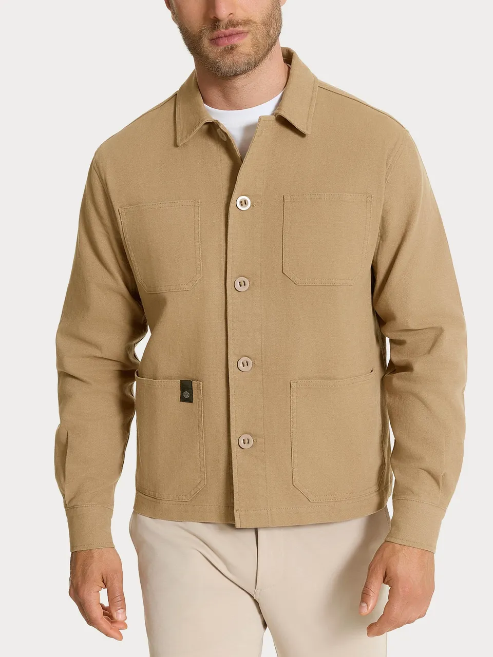 Ragno SL Utility Giacca Corta Tiger's Eye canvas cotone