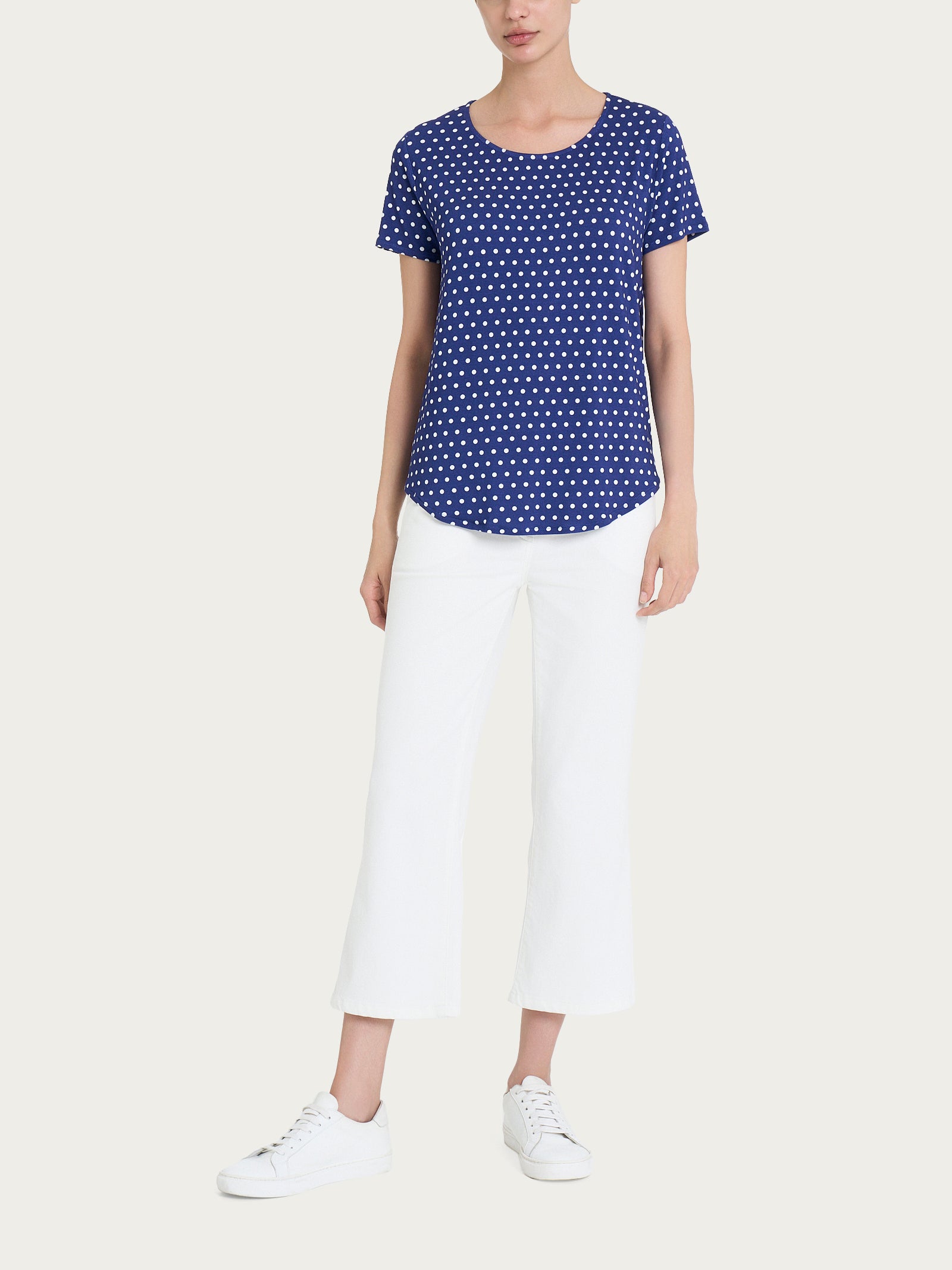 Ragno Viscosa Summer maglietta pois Fant. Blueberry jersey