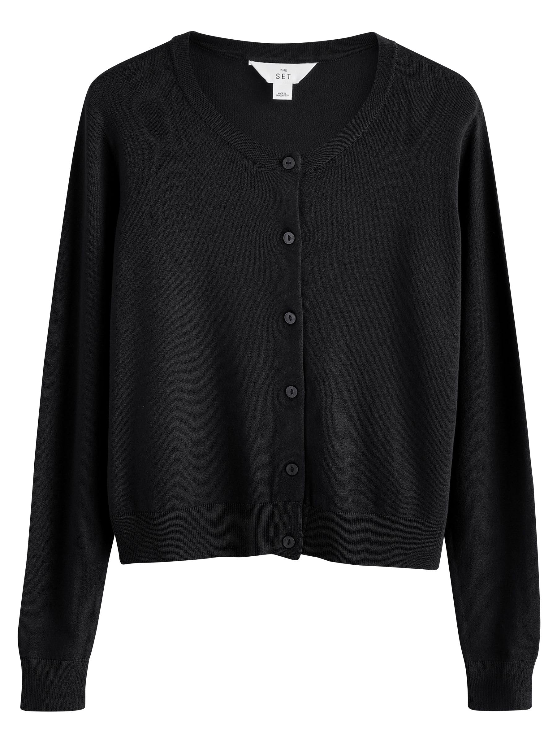 The Set cardigan sottili con bottoni 4 pezzi maglia leggera