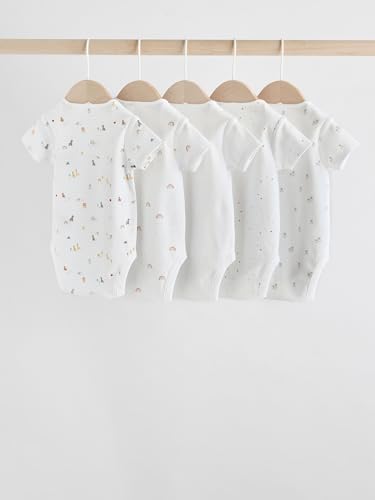 Geo Next Body Maniche Corte Neonato 5 Pezzi Cotone