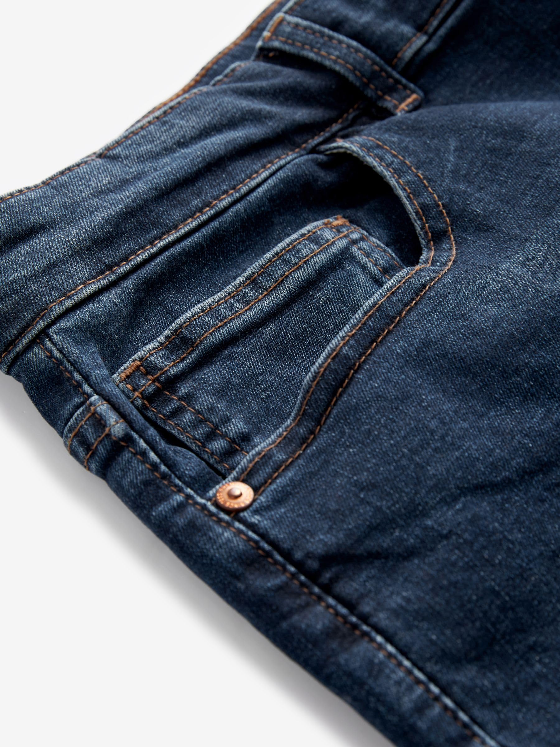 Next jeans classici uomo elasticizzati misto cotone blu