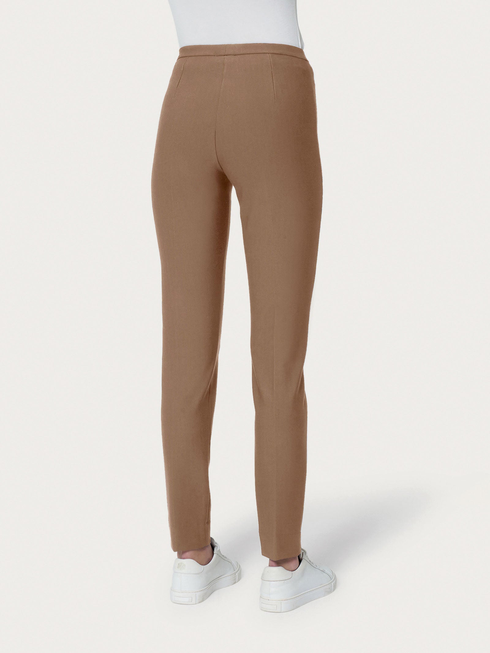 Ragno Compact The Cigarette Pantalone Marrone Modellante