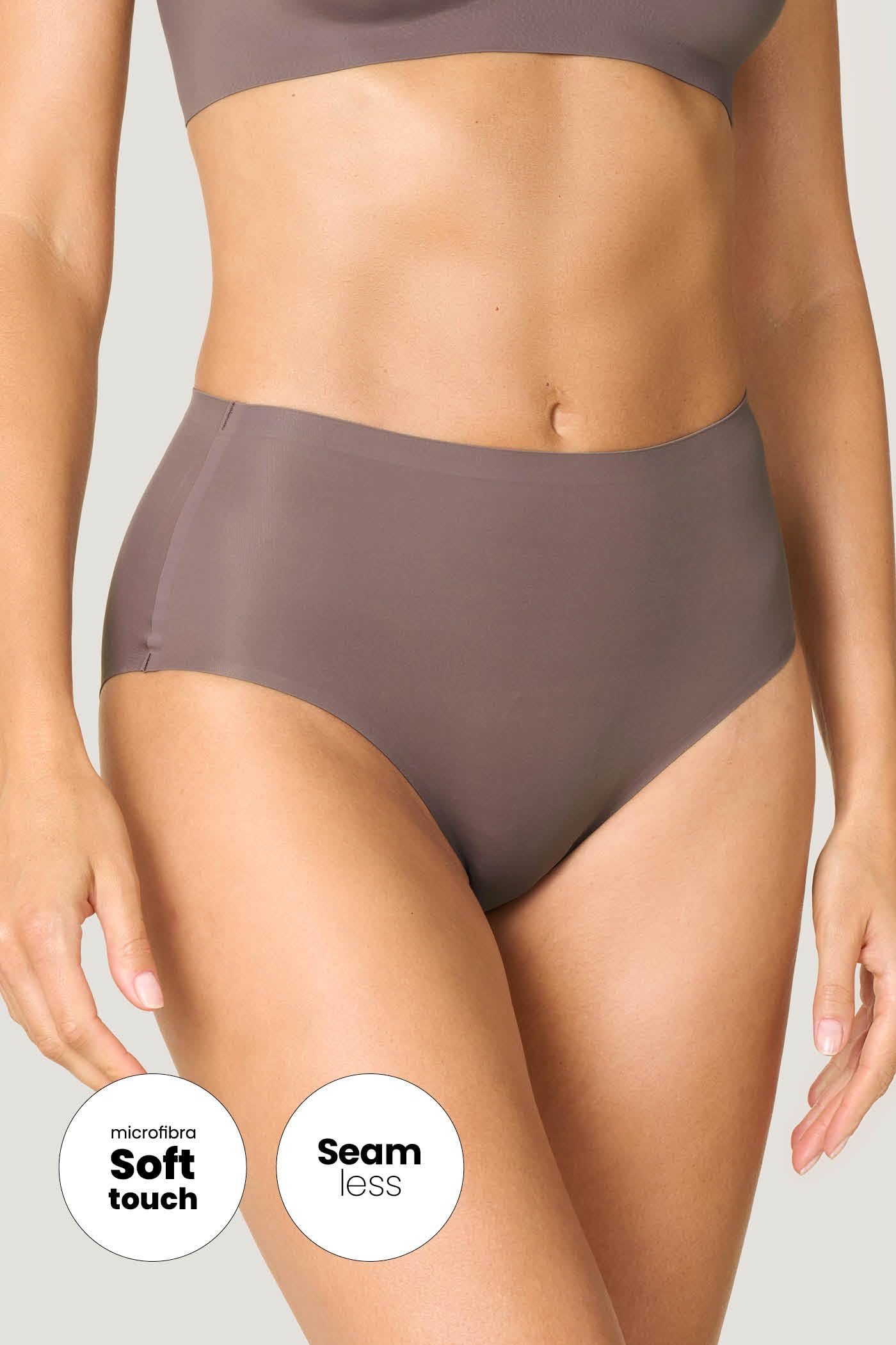 Goldenpoint slip fianco alto seamless senza cuciture