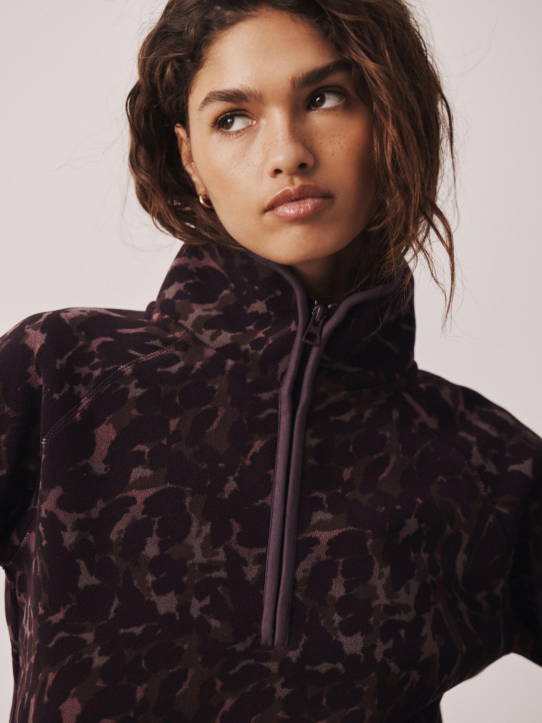 Next Pile Stampato Zip Corta Donna M uso quotidiano