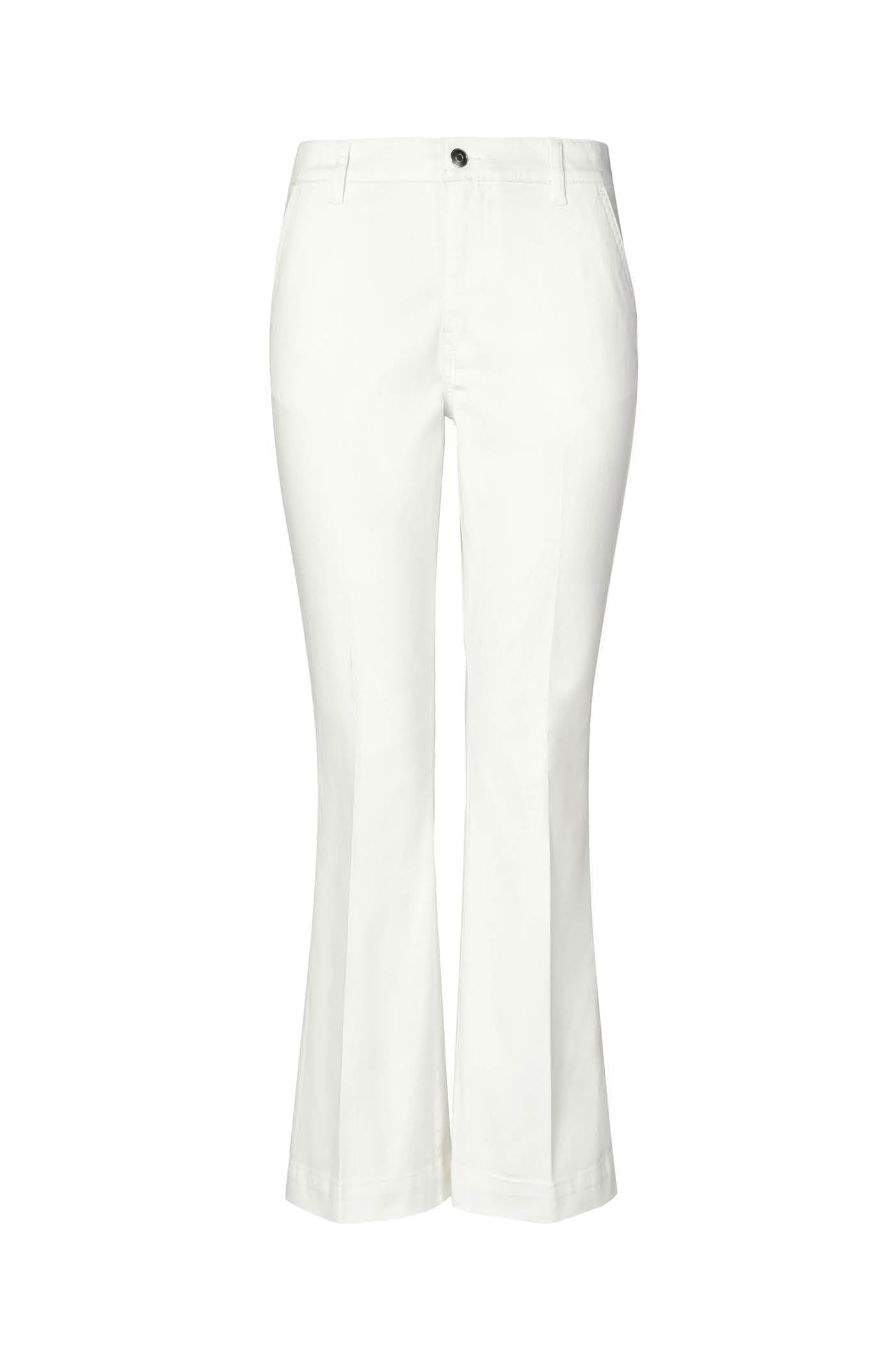 Goldenpoint Donna Jeans Cropped Svasato Tasche Frontali