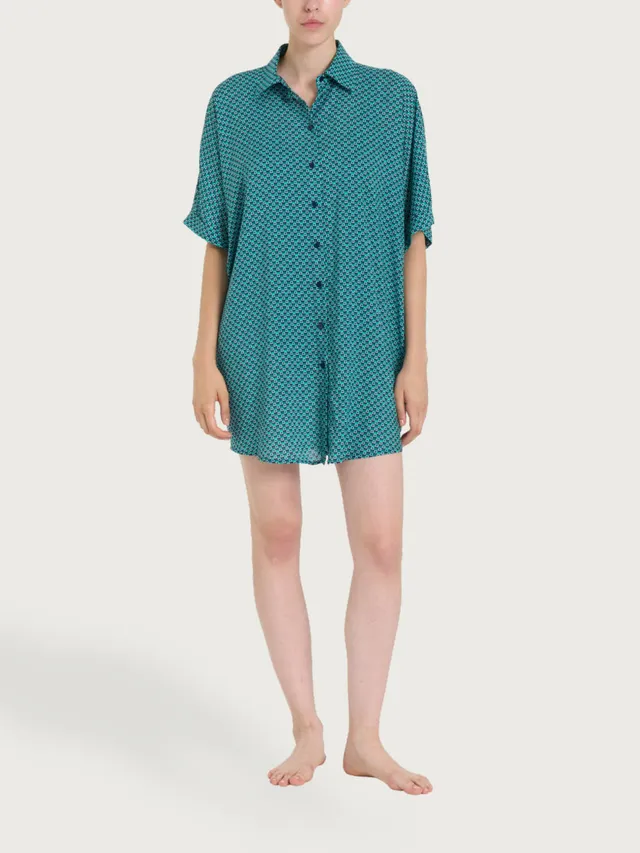 Ragno Ecoseta chemisier Bayou manica kimono viscosa