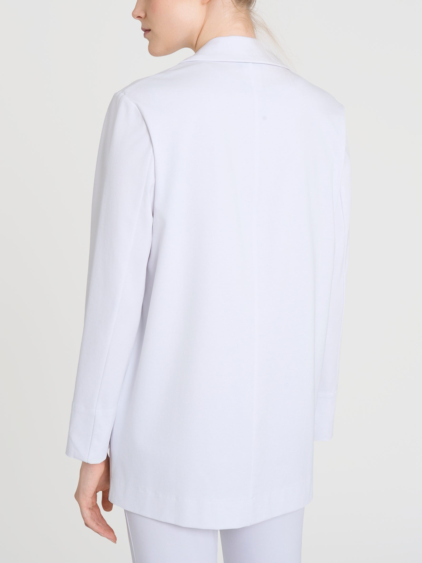 Ragno Compact Light Blazer donna bianco destrutturato