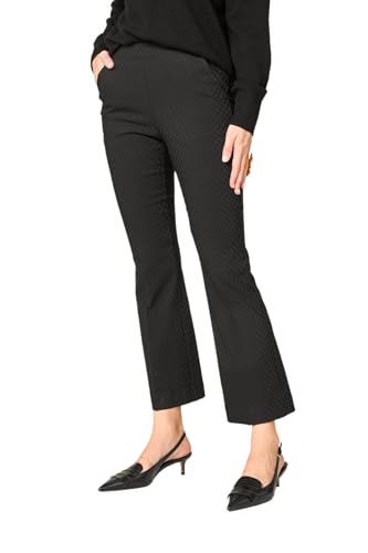 Goldenpoint Kick Flare pantaloni pois viscosa con tasche