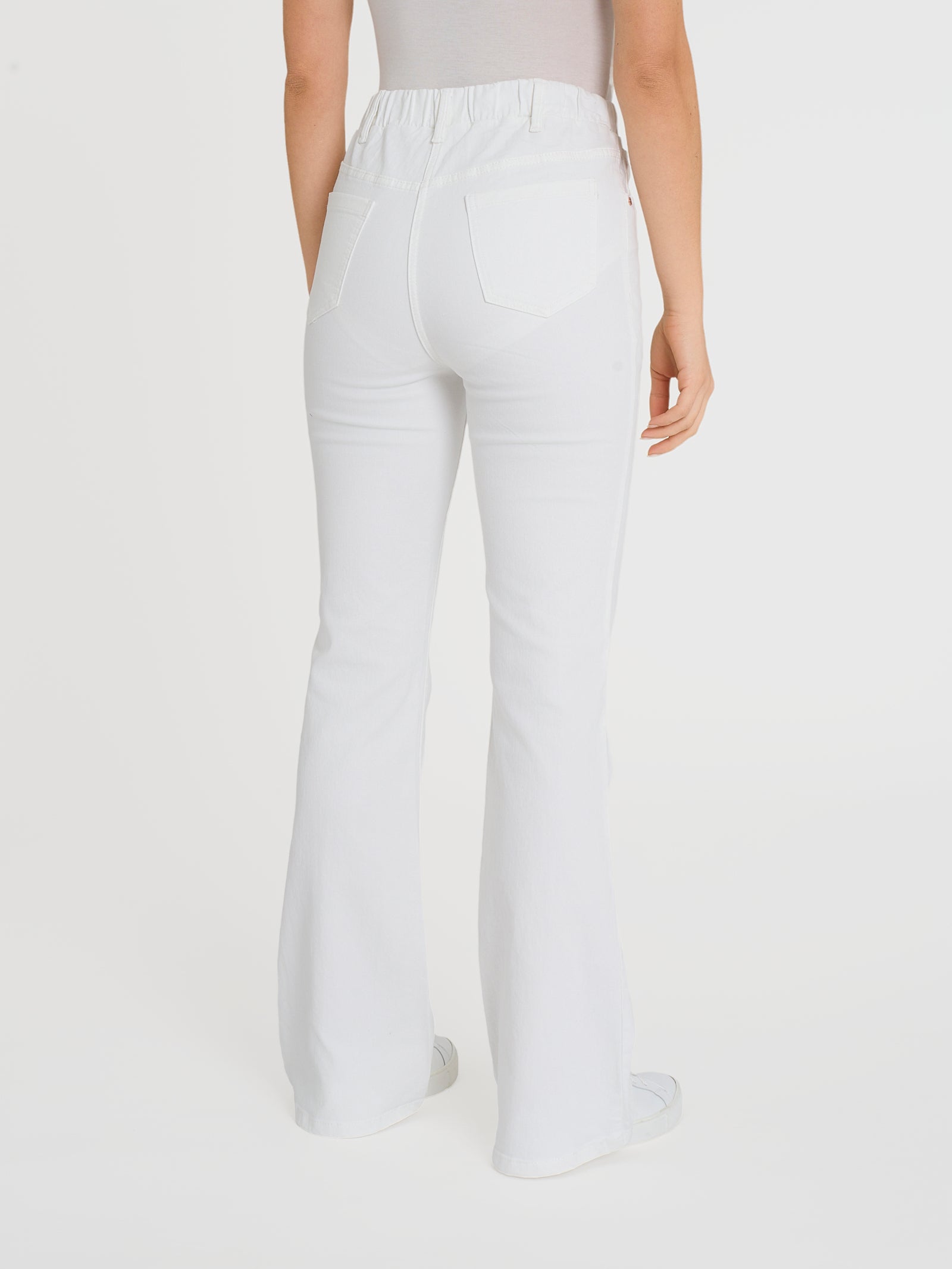 Ragno Super Denim Flare bianco jeans leggero
