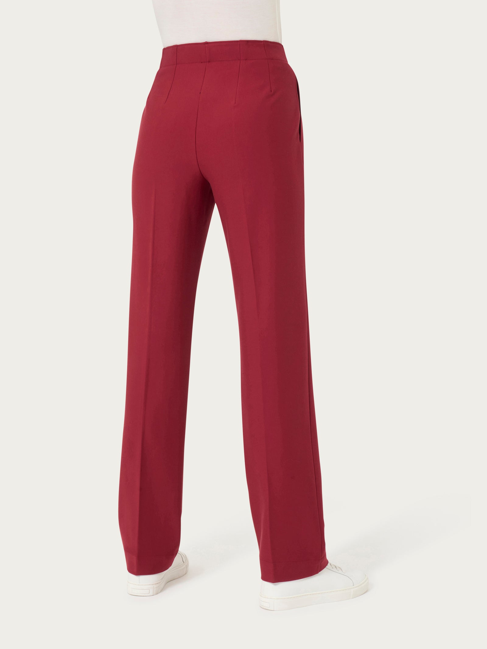 Ragno Compact Pantalone Dritto The Straight Leg Tibetan Red