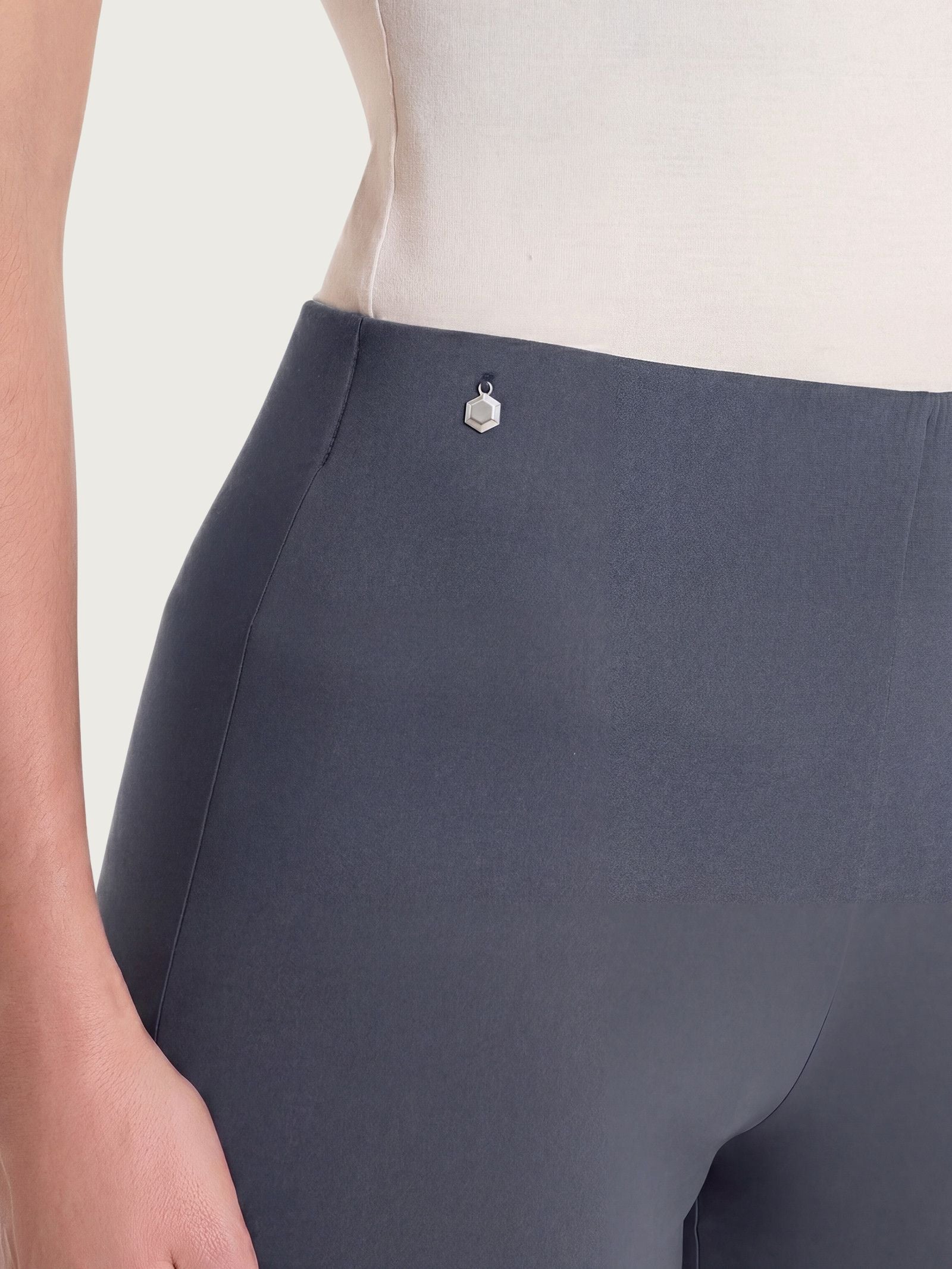 Ragno Super Fresh Pantalone capri skinny Turbulence nero