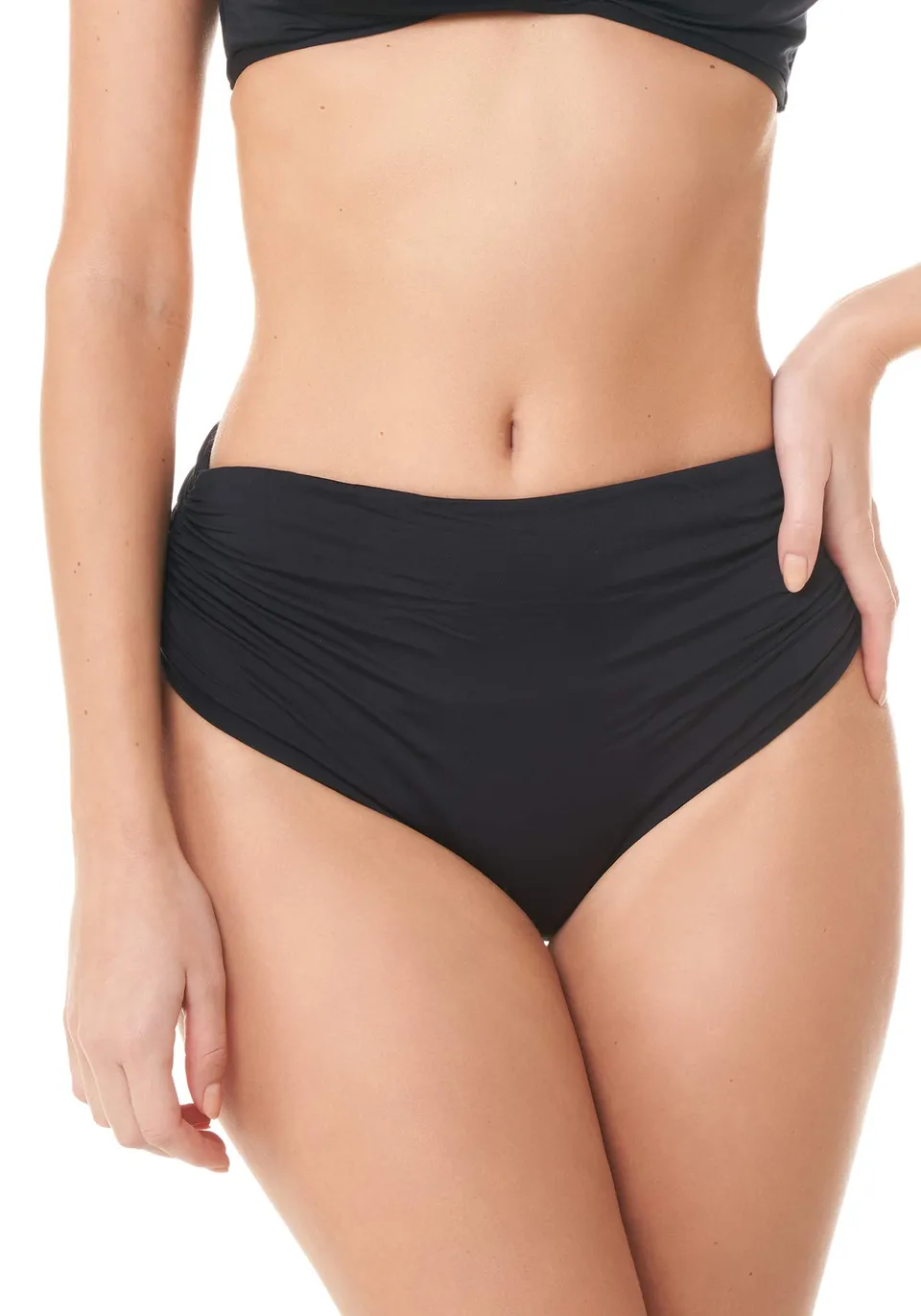 Goldenpoint slip bikini donna fianco alto arricciato