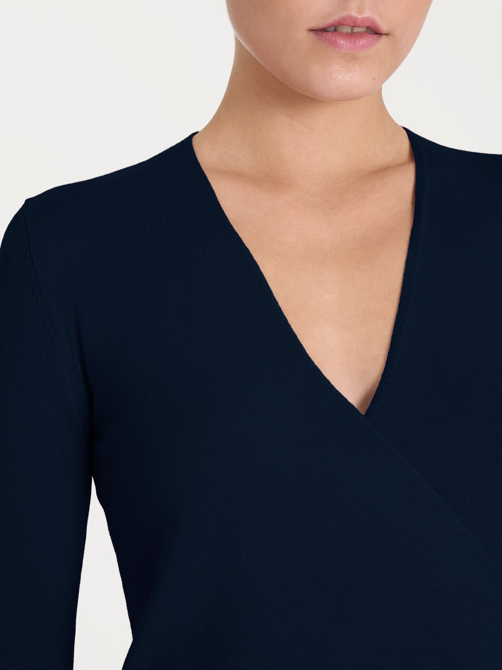 Ragno Four Seasons Maglia Portafoglio Bleu viscosa