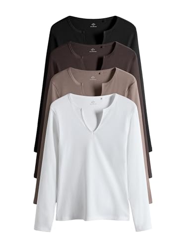 Geo Next The Set T-Shirt Intaglio Collo Donna x4