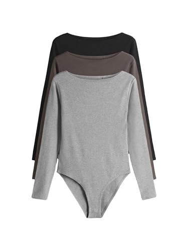 The Set body a coste scollo a barca donna 3 pezzi morbidi