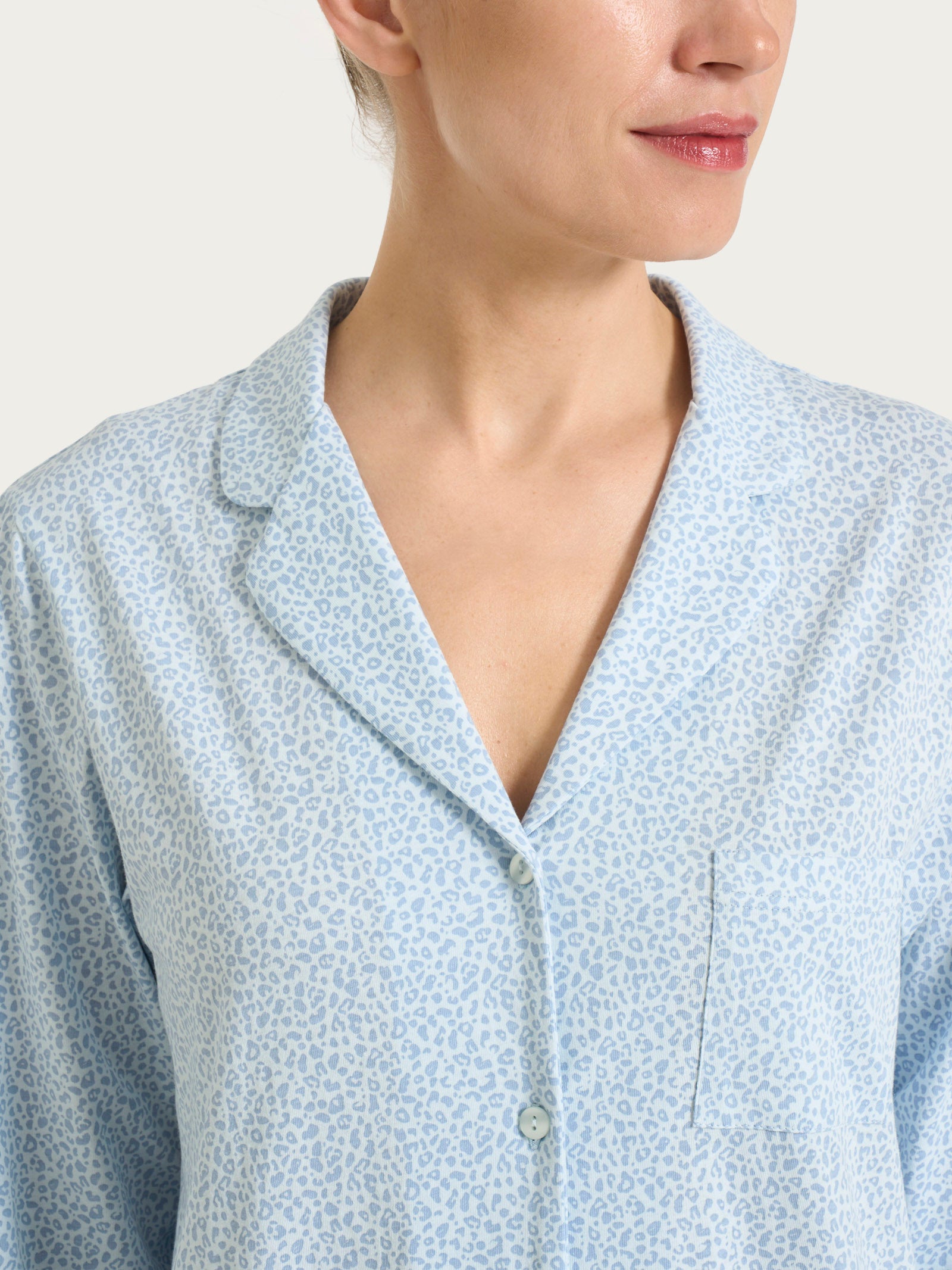Ragno Sweet Emotion pigiama aperto jersey cotone Country Air