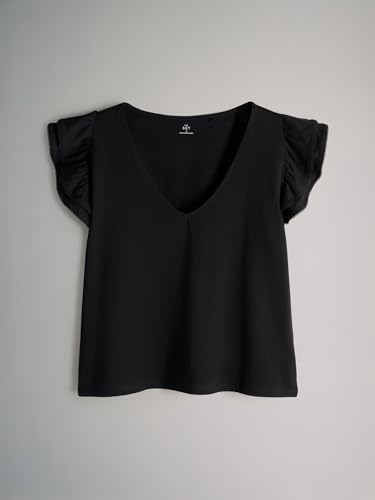 Geo Next The Set T-shirt scollo a V donna 3 pezzi XS volant
