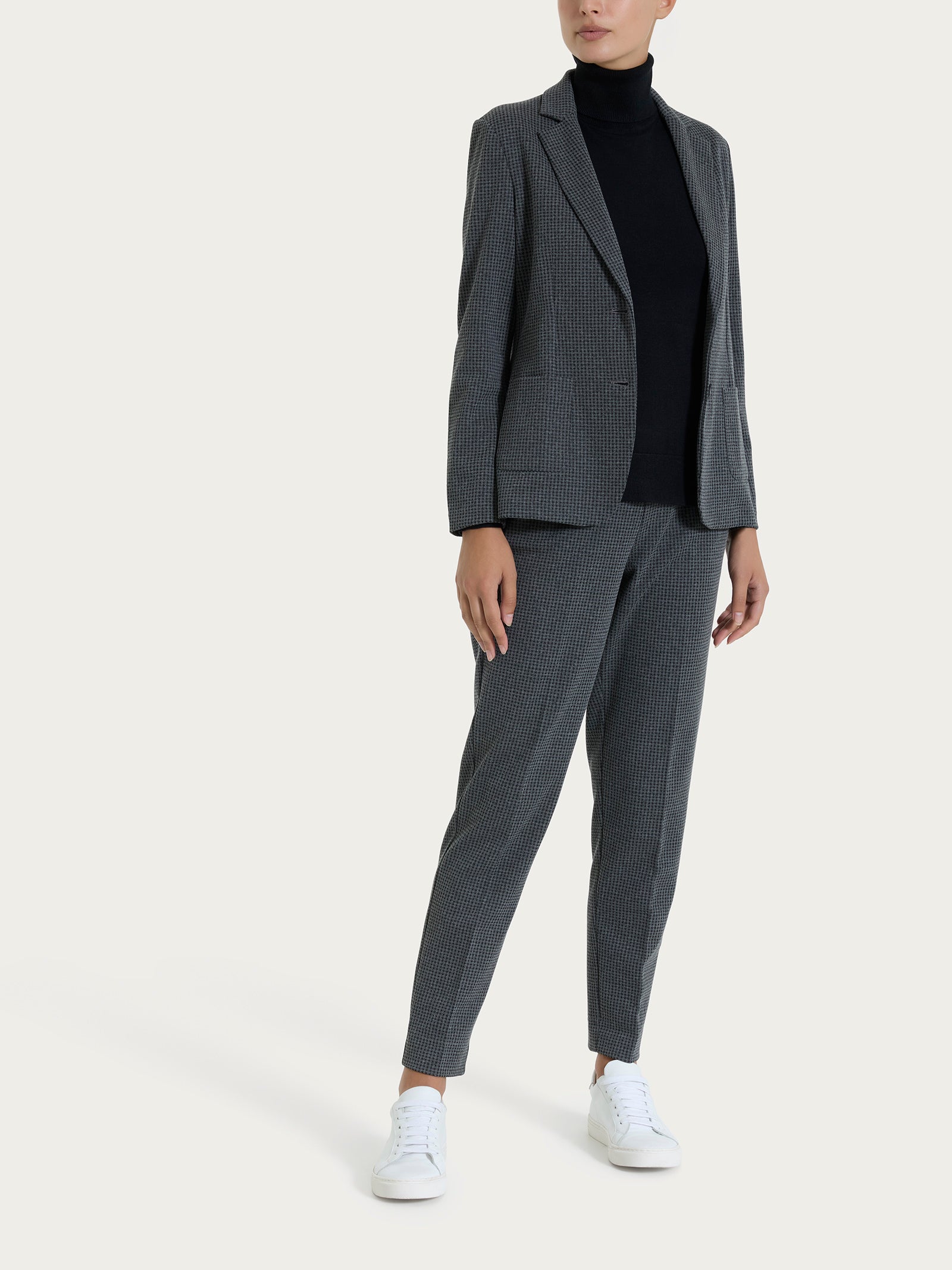 Ragno Blazer Due Bottoni giacca ardesia micro check