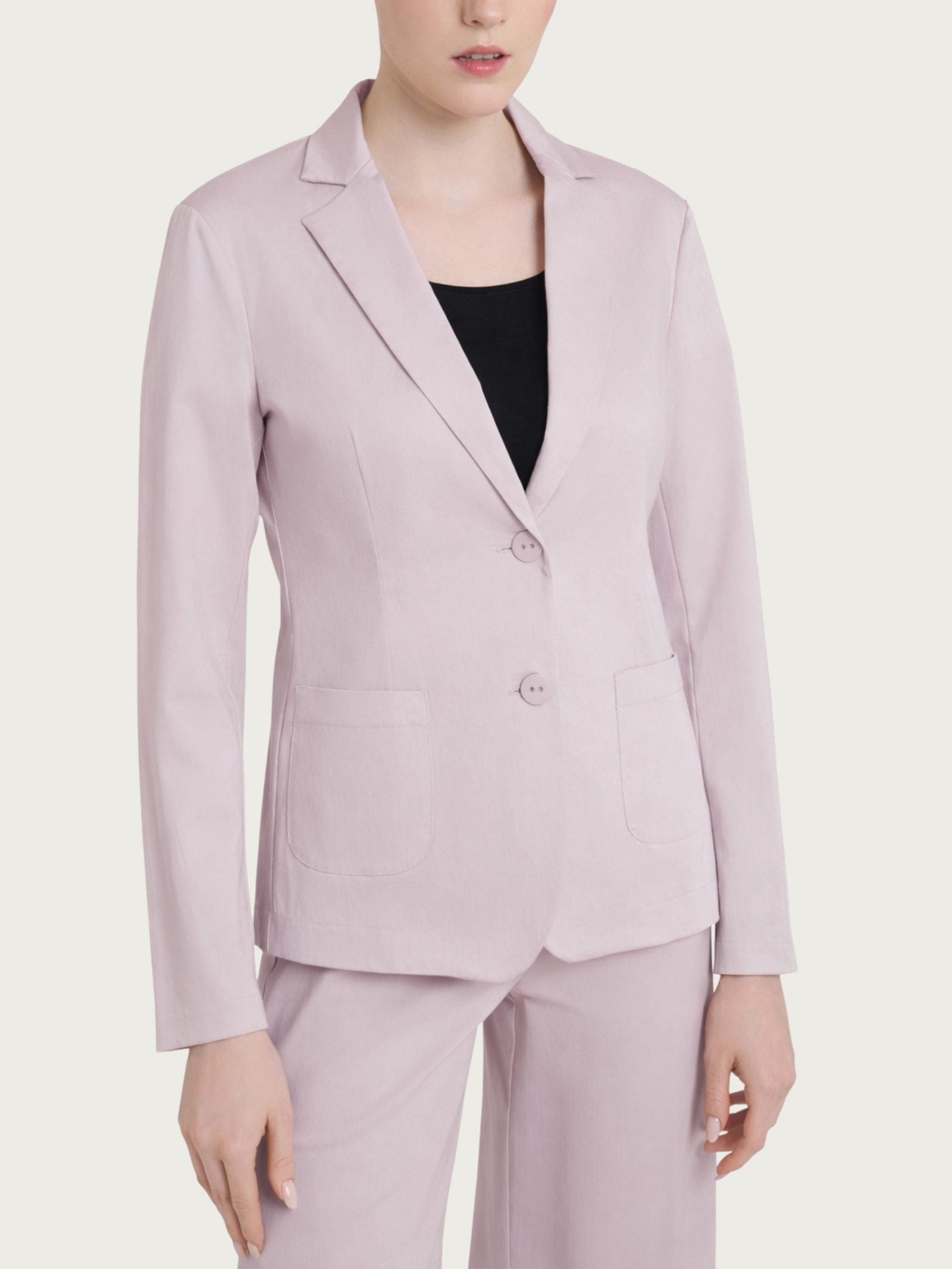 Ragno Satin Power Blazer Donna Sphinx Due Bottoni