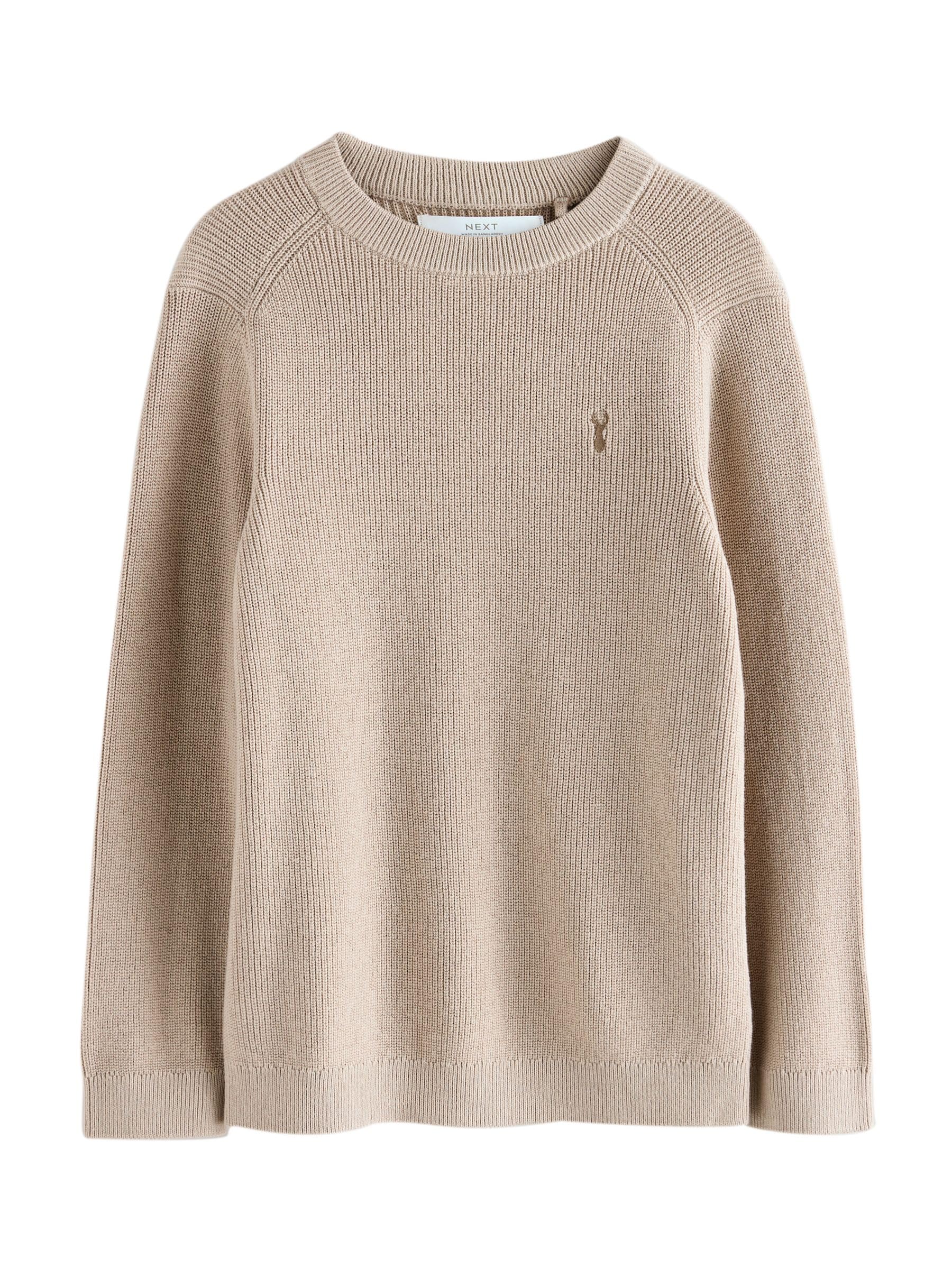 NEXT maglione bambino girocollo 140 cotone cervo