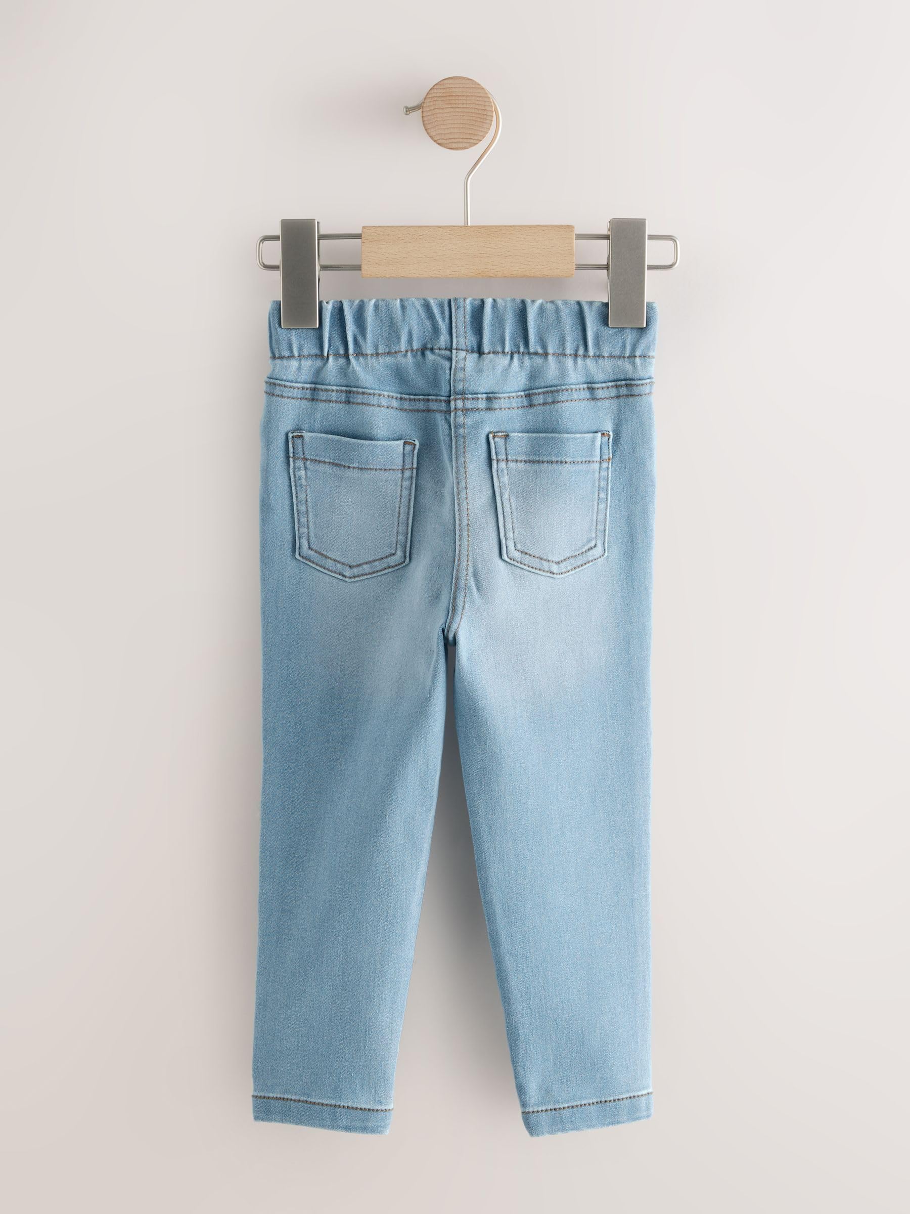 Next jeggings bambina elastico vita 62-68 confezione 2