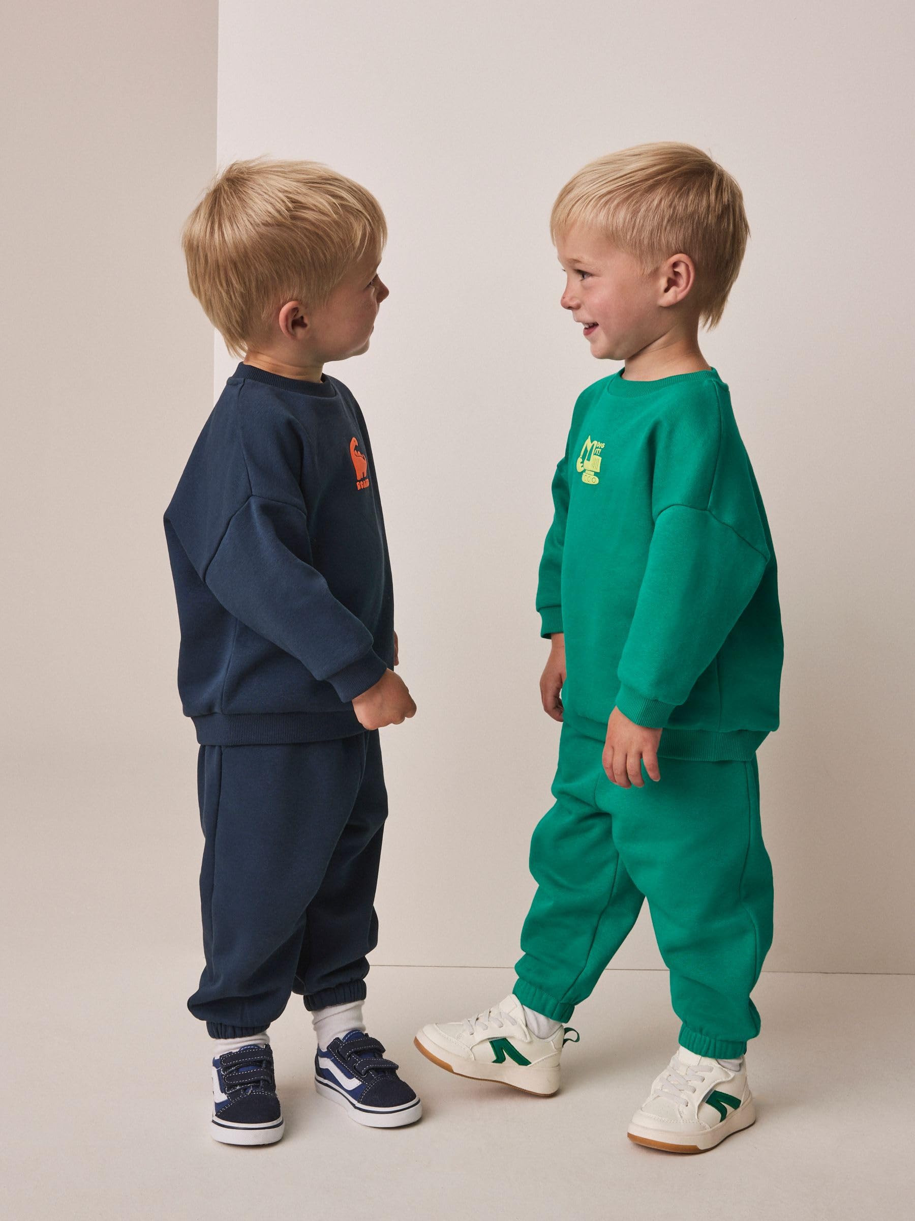 Geo Next tuta ragazzo felpa e joggers confezione da 2