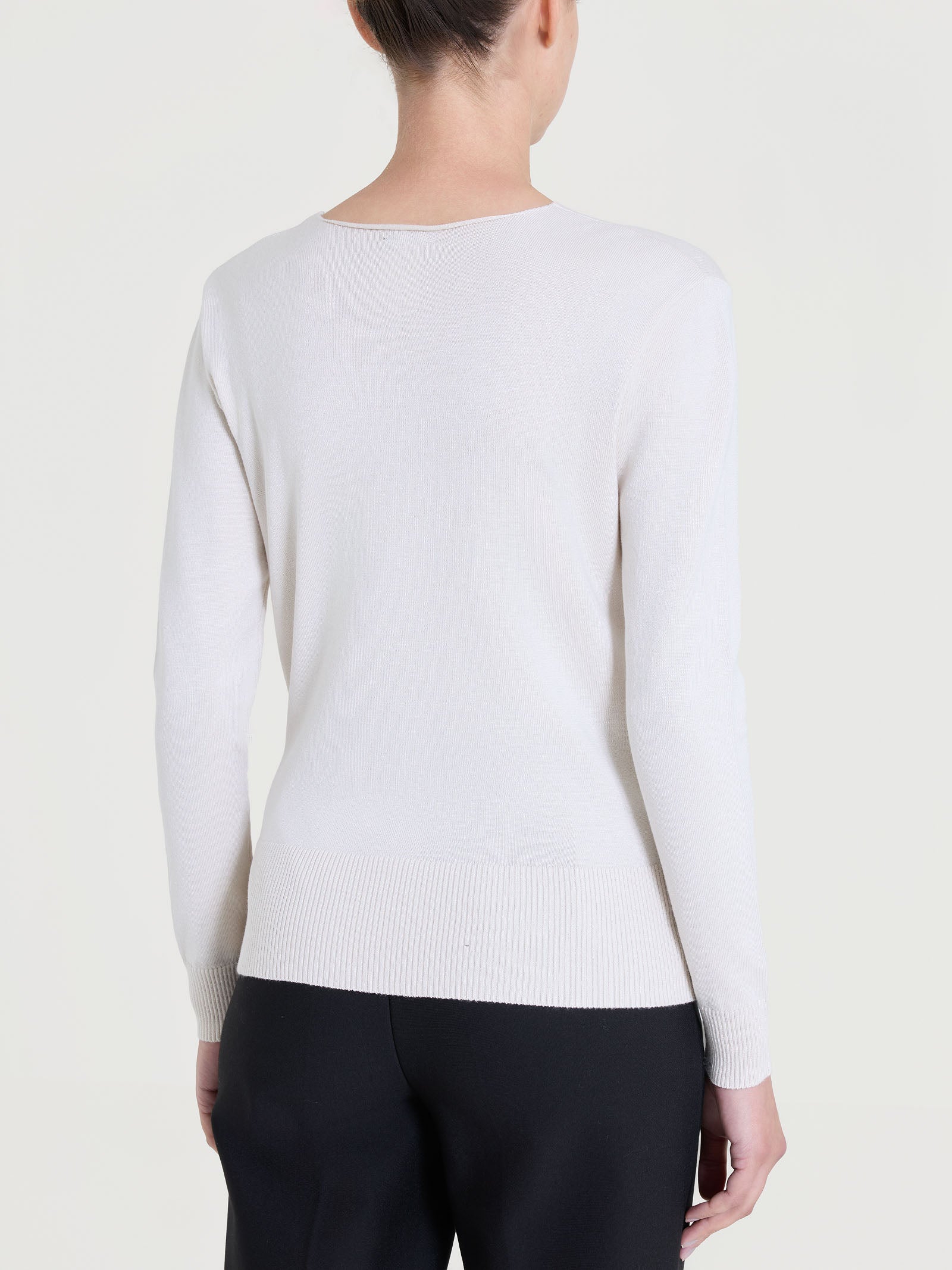 Ragno Four Seasons maglia portafoglio donna Avorio