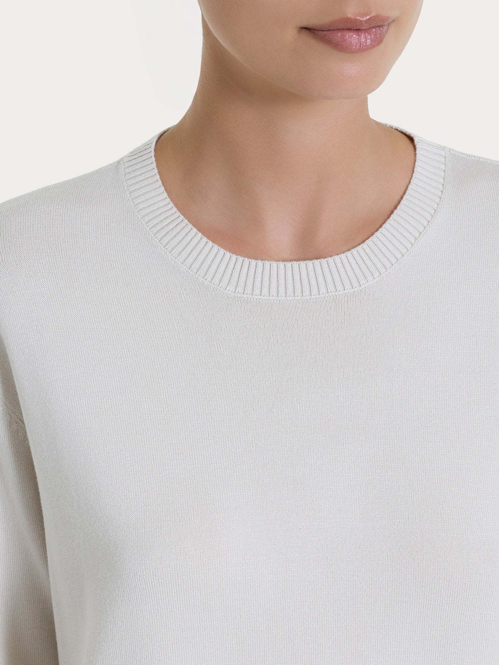 Ragno Four Seasons Girocollo Four Seasons maglia champignon boxy