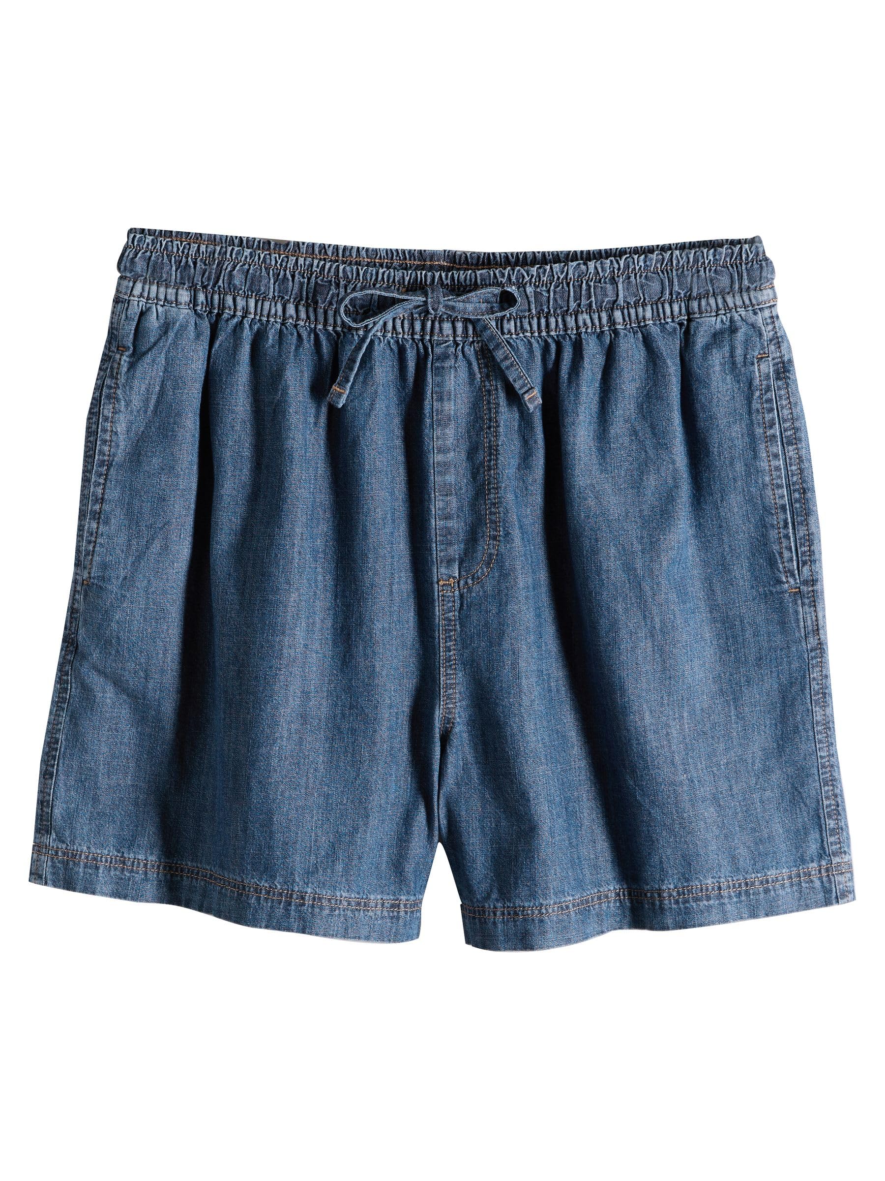 Geo Next The Set Denim Shorts Elastico 2 Pezzi Donna