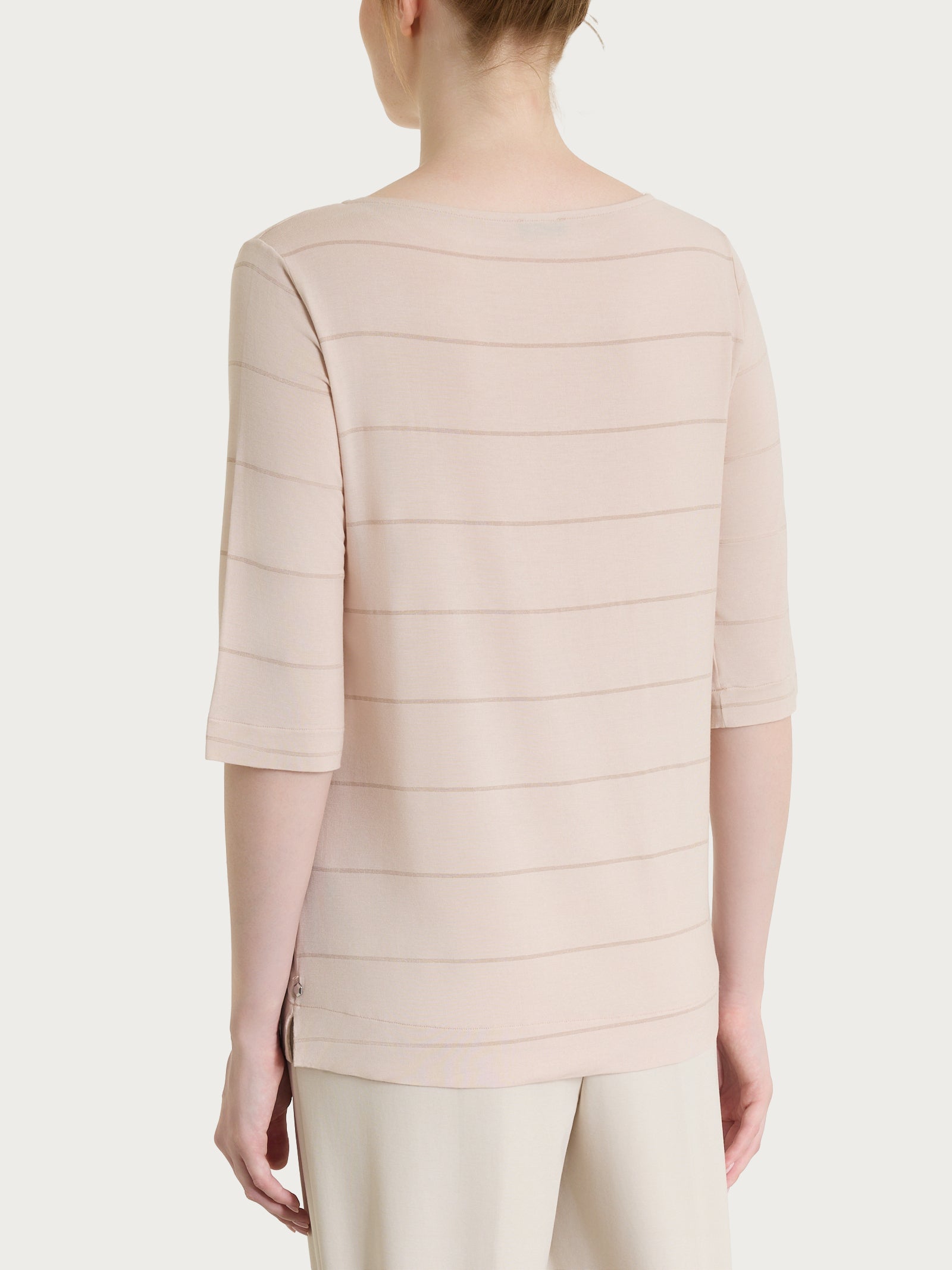 Ragno Summer Light Maglietta Barchetta Almond Peach Lurex