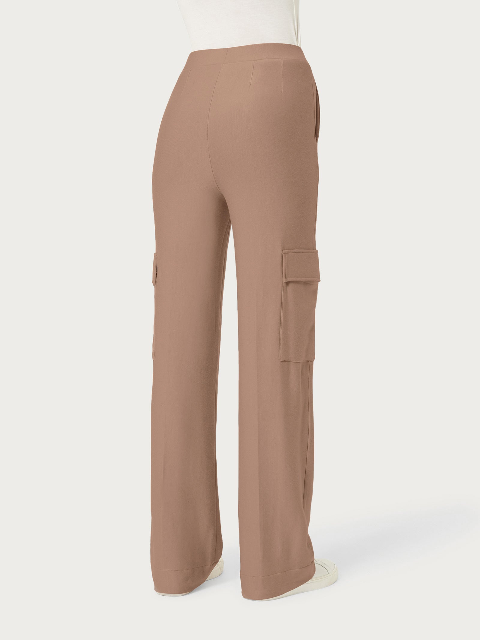 Ragno Comfort Pantalone cargo ampio pine bark felpa