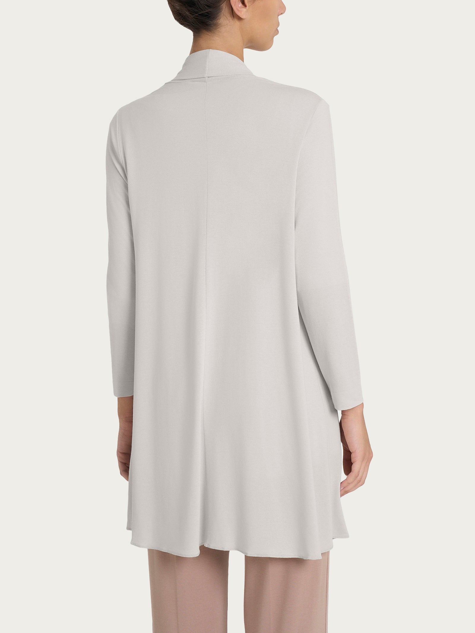 Ragno Viscosa Summer cardigan lungo aperto dawn blue leggero