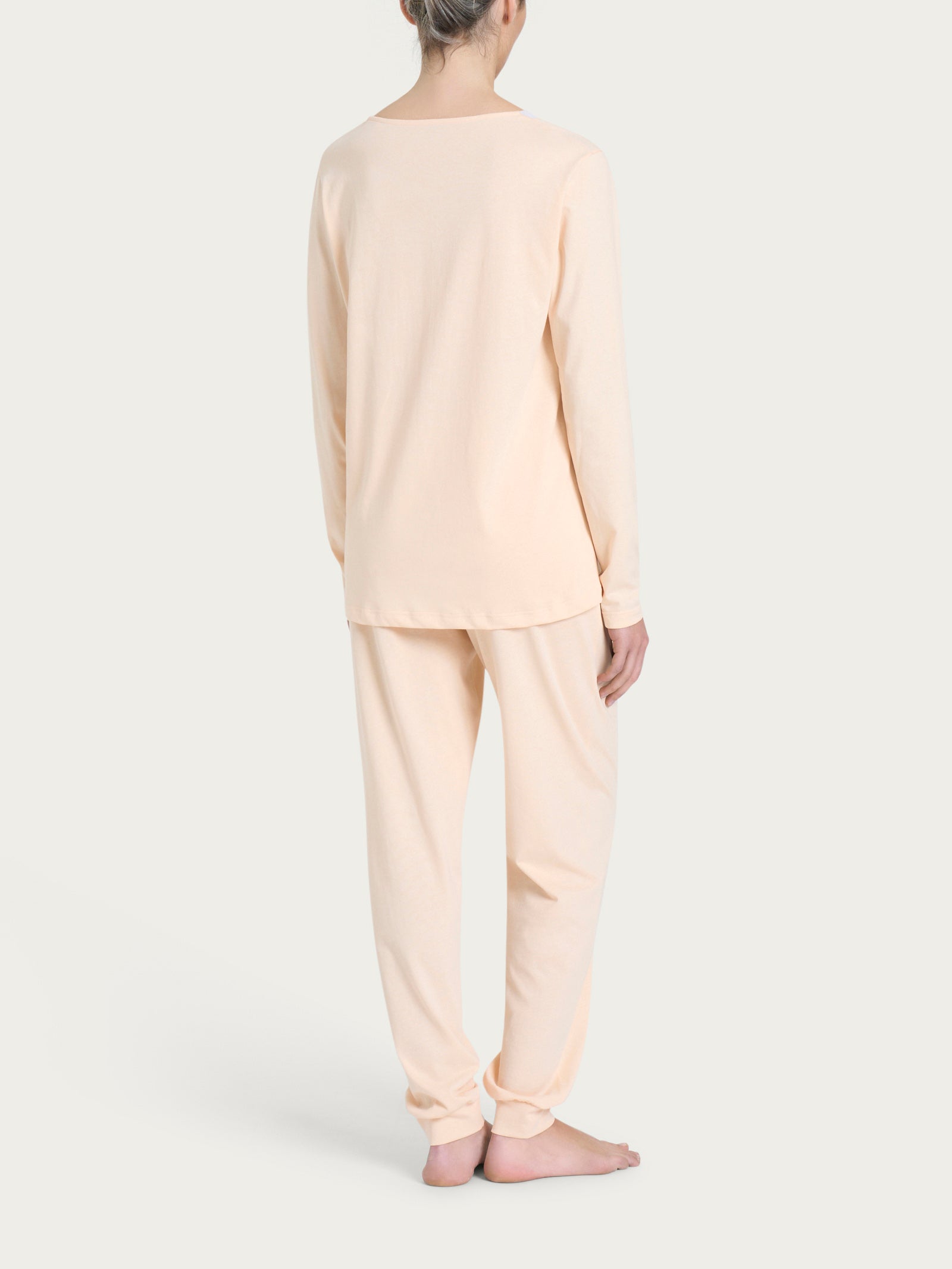 Ragno Sweet Emotion Pigiama Lungo Pale Peach cotone