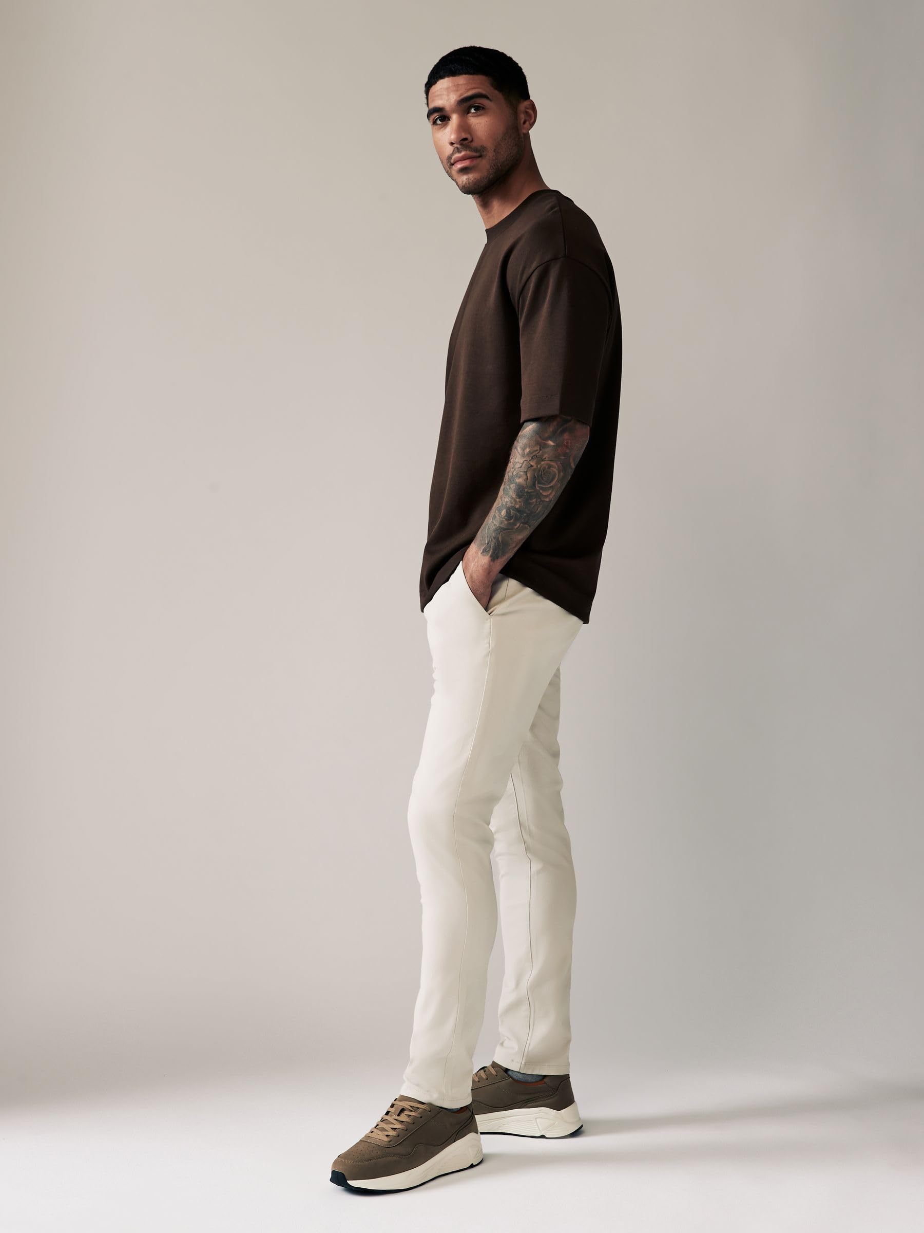 Next Chino Skinny Elasticizzati pantalone uomo 38/29