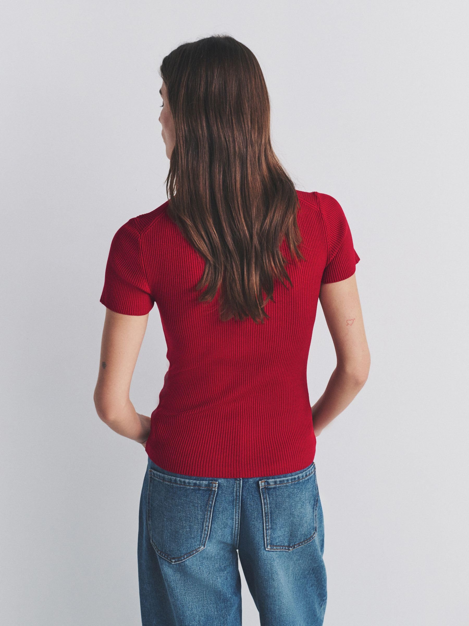 Geo Next The Set T-Shirt Donna Confezione da 3 Maglia a Coste