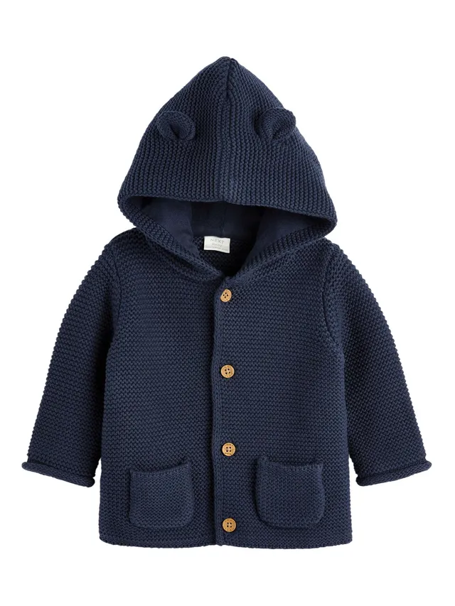 Next Cardigan Maglia Neonato 6-9 Mesi Bottone Morbido