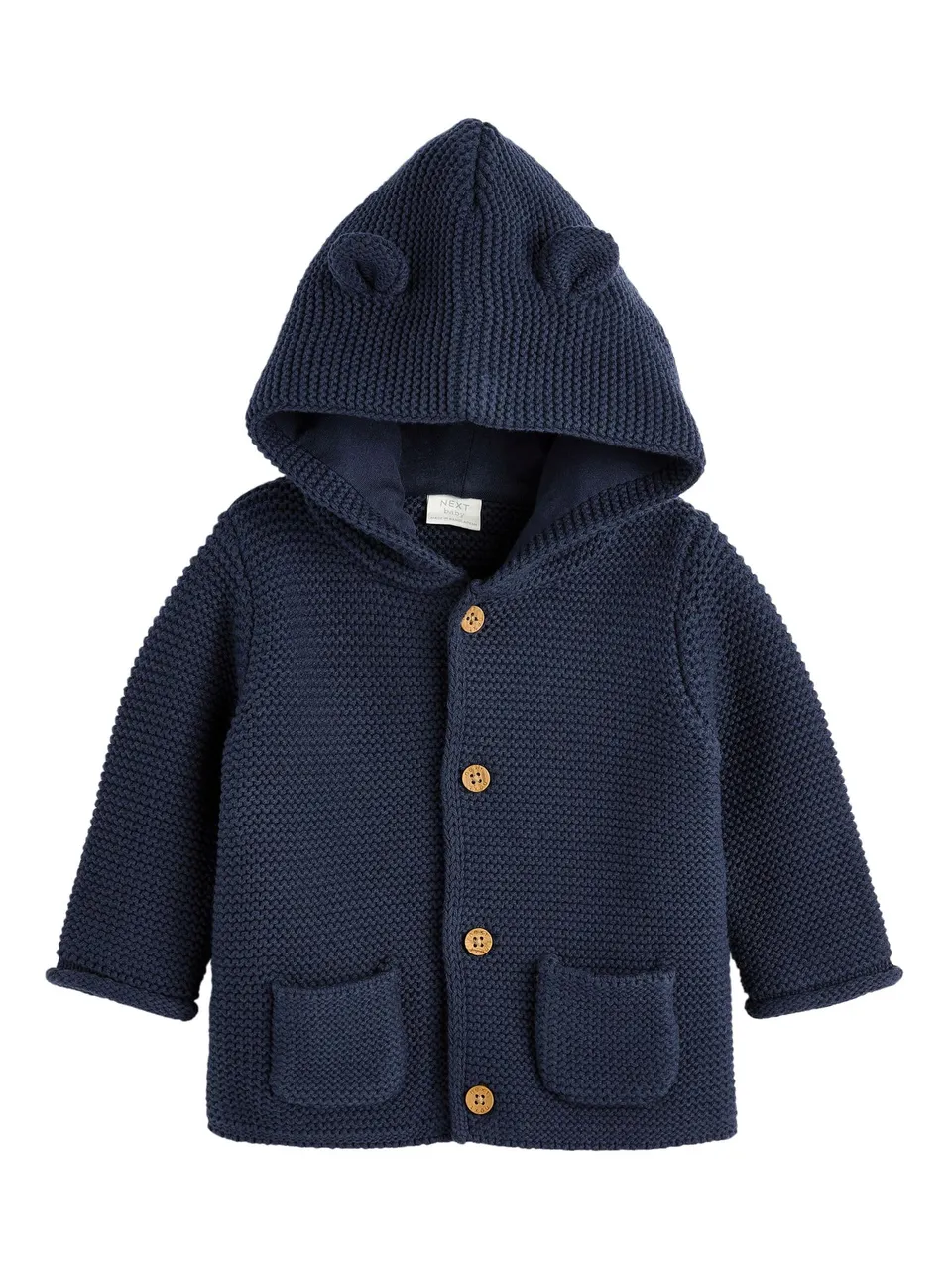 Next Cardigan Maglia Neonato 6-9 Mesi Bottone Morbido