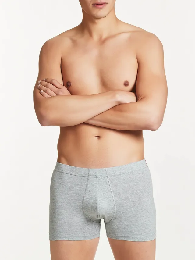 Ragno 100% Cotton Parigamba Boxer Uomo Argento Bipack x2 cotone