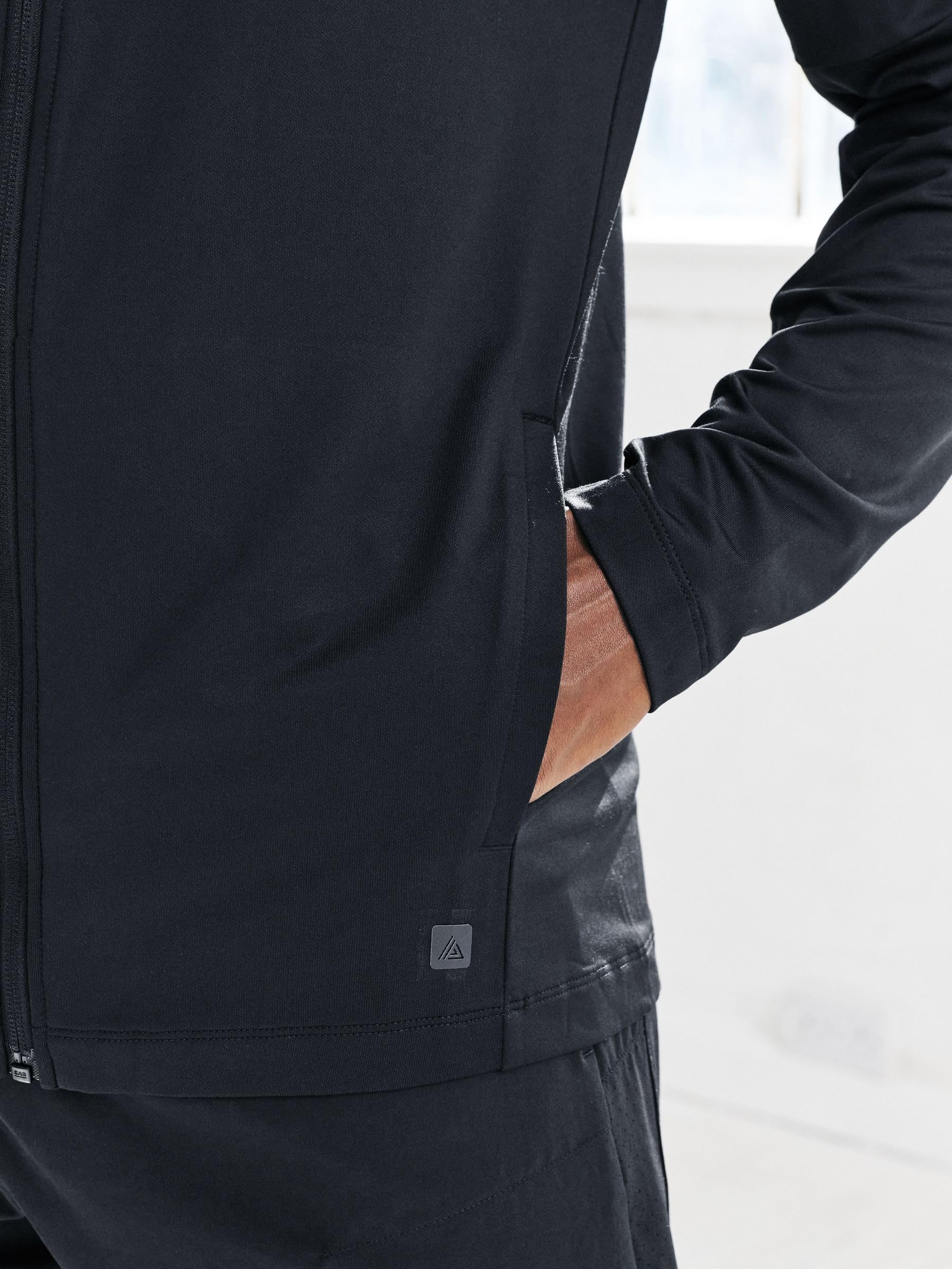 Next felpa uomo con cappuccio zip intera allenamento