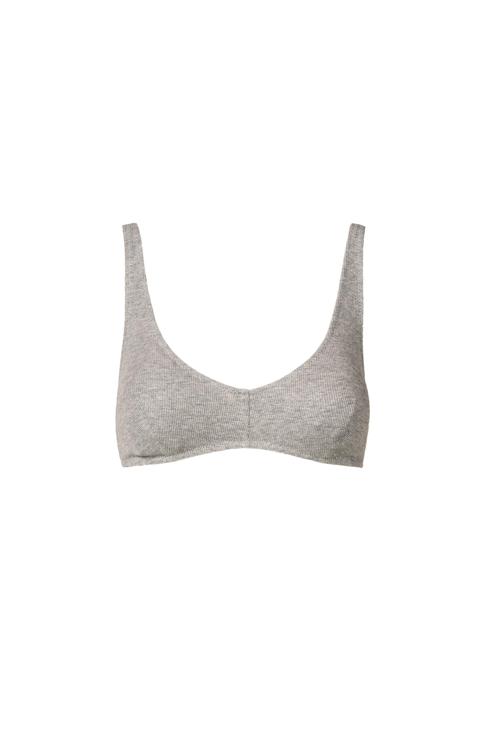 Goldenpoint bralette donna costina cotone tinta unita